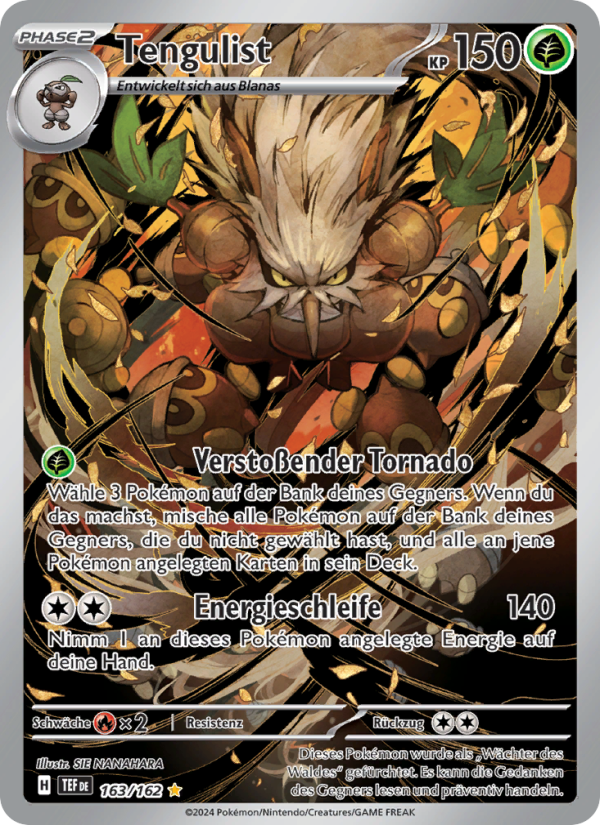 Tengulist 163 — Temporal Forces (German Pokémon TCG card)