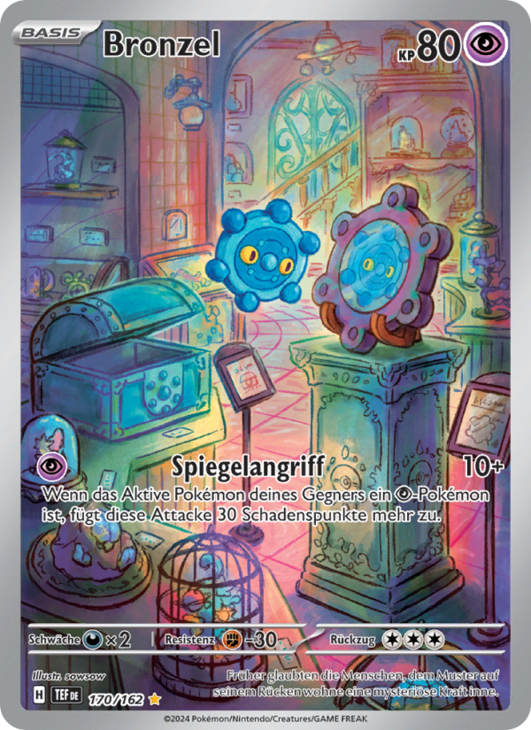 Bronzel 170 — Temporal Forces (German Pokémon TCG card)