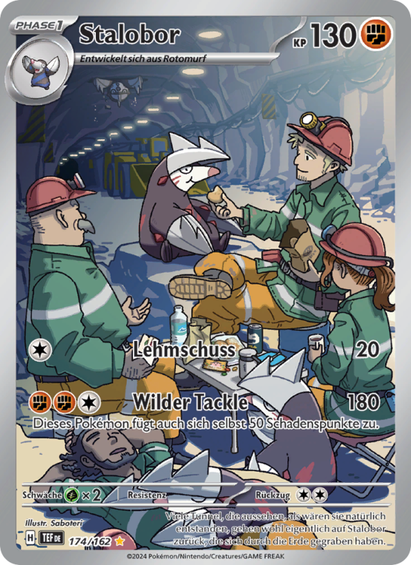 Stalobor 174 — Temporal Forces (German Pokémon TCG card)