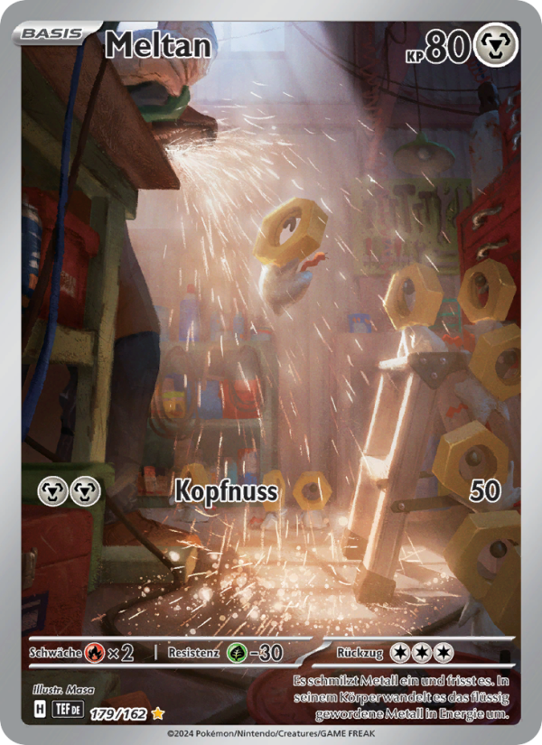 Meltan 179 — Temporal Forces (German Pokémon TCG card)