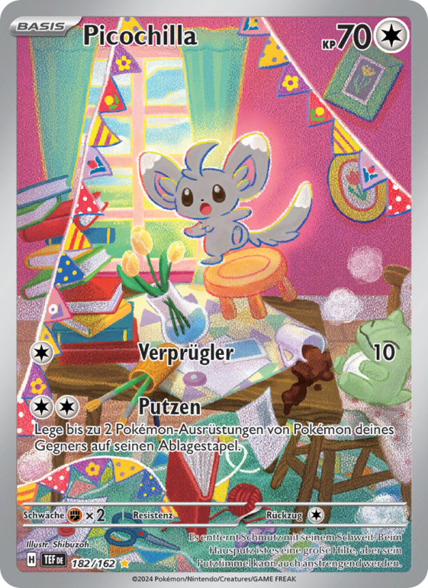 Picochilla 182 — Temporal Forces (German Pokémon TCG card)
