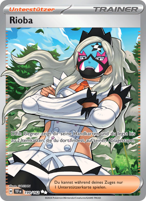 Rioba 199 — Temporal Forces (German Pokémon TCG card)
