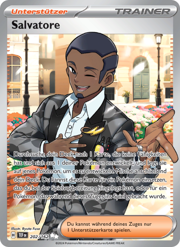 Salvatore 202 — Temporal Forces (German Pokémon TCG card)