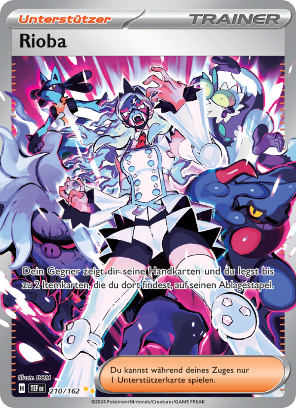 Rioba 210 — Temporal Forces (German Pokémon TCG card)