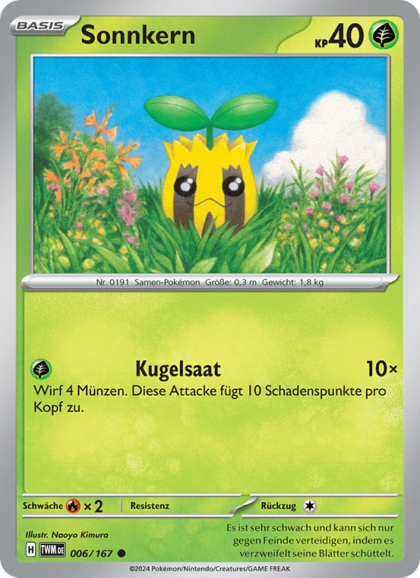 Sonnkern 006 — Twilight Masquerade (German Pokémon TCG card)