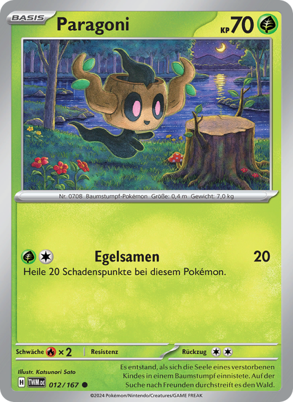 Paragoni 012 — Twilight Masquerade (German Pokémon TCG card)