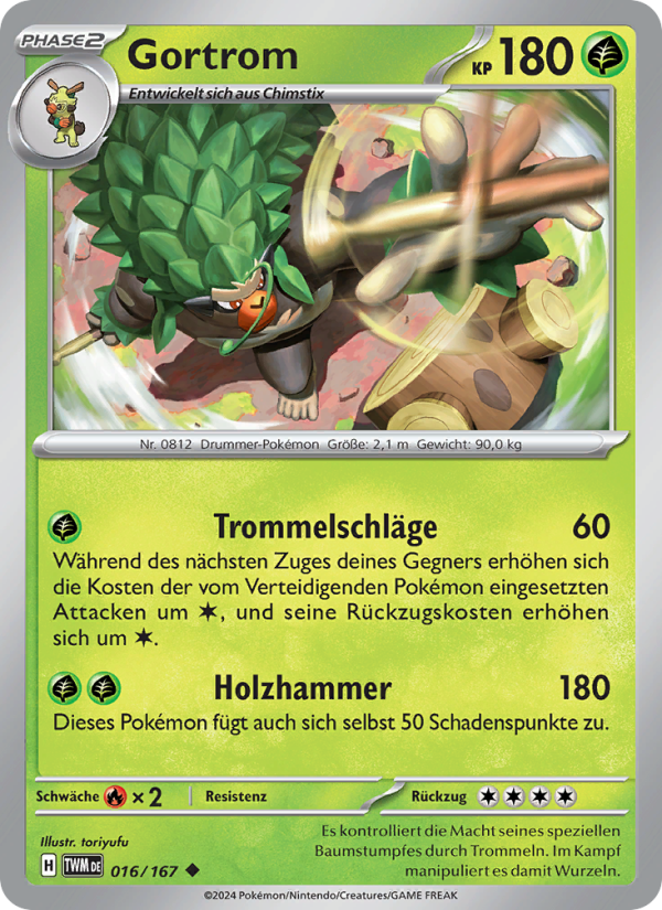 Gortrom 016 — Twilight Masquerade (German Pokémon TCG card)