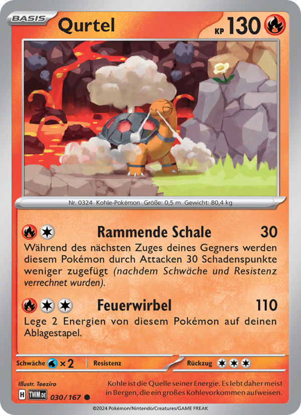 Qurtel 030 — Twilight Masquerade (German Pokémon TCG card)