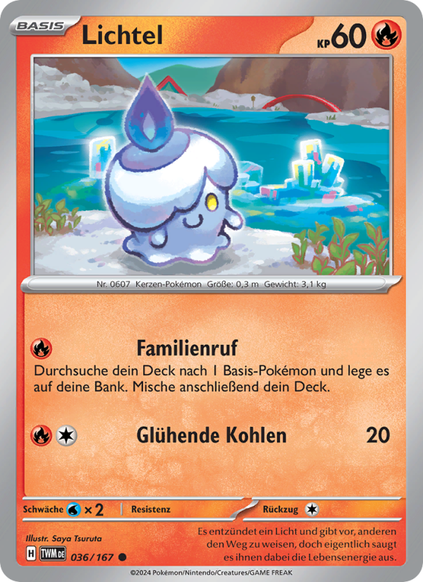 Lichtel 036 — Twilight Masquerade (German Pokémon TCG card)