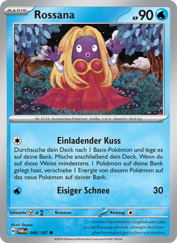 Rossana 046 — Twilight Masquerade (German Pokémon TCG card)