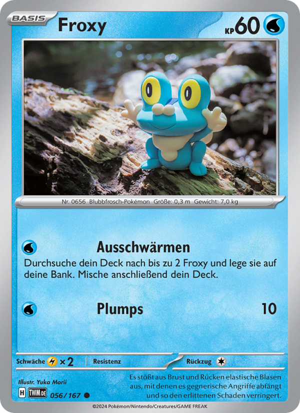 Froxy 056 — Twilight Masquerade (German Pokémon TCG card)