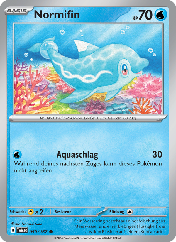 Normifin 059 — Twilight Masquerade (German Pokémon TCG card)