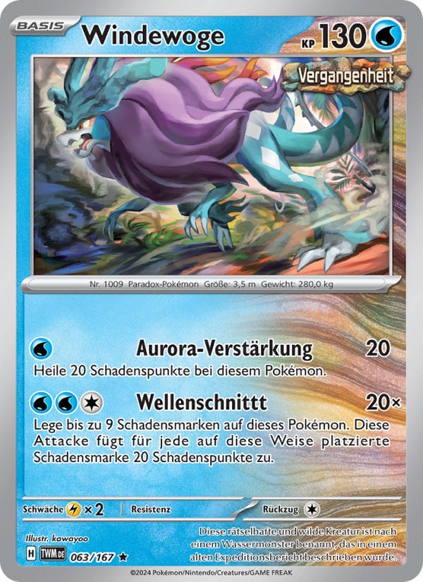 Windewoge 063 — Twilight Masquerade (German Pokémon TCG card)