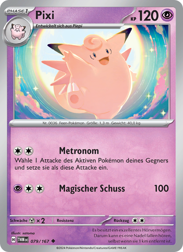 Pixi 079 — Twilight Masquerade (German Pokémon TCG card)