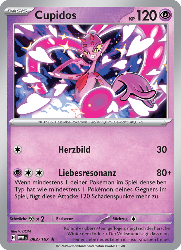 Cupidos 093 — Twilight Masquerade (German Pokémon TCG card)