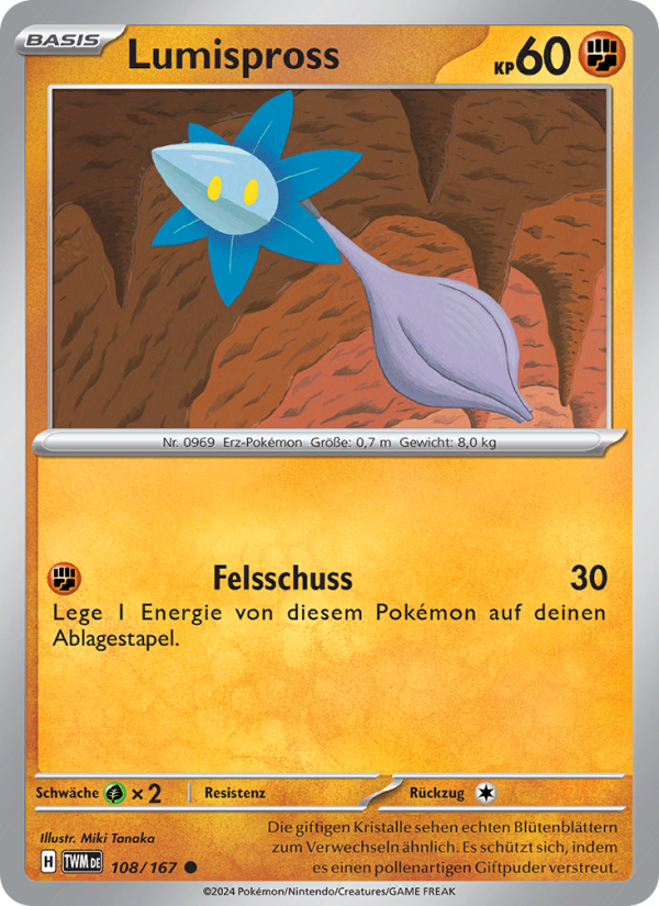 Lumispross 108 — Twilight Masquerade (German Pokémon TCG card)