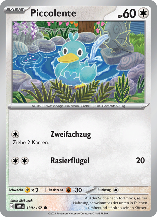 Piccolente 139 — Twilight Masquerade (German Pokémon TCG card)