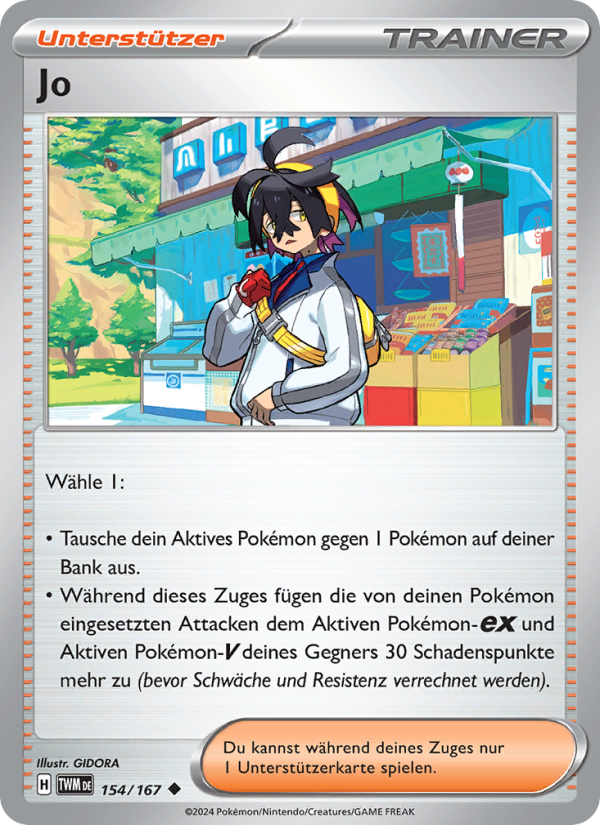 Jo 154 — Twilight Masquerade (German Pokémon TCG card)