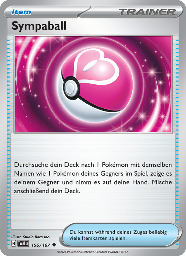 Sympaball 156 — Twilight Masquerade (German Pokémon TCG card)