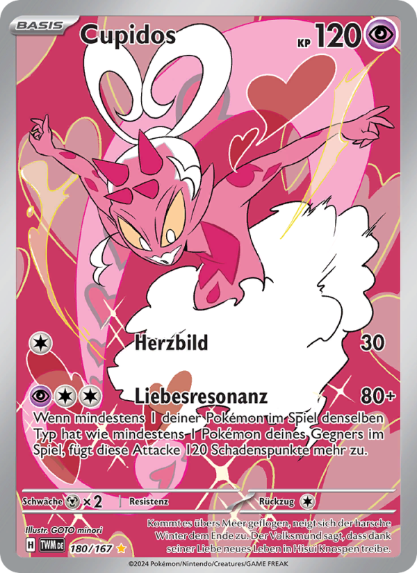 Cupidos 180 — Twilight Masquerade (German Pokémon TCG card)