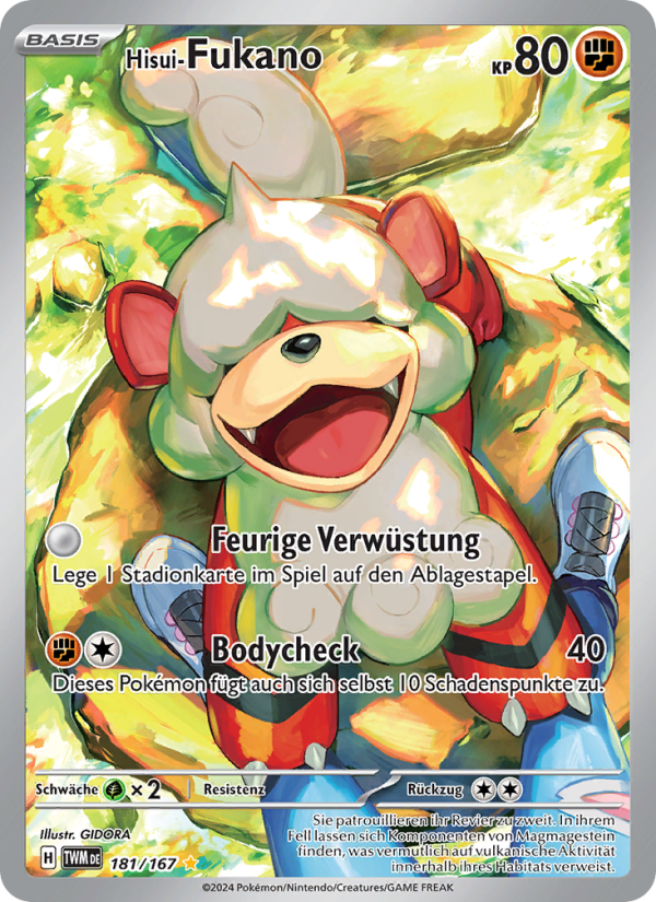 Hisui-Fukano 181 — Twilight Masquerade (German Pokémon TCG card)