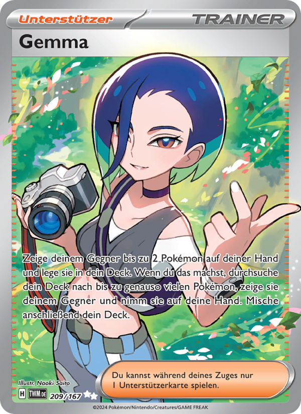 Gemma 209 — Twilight Masquerade (German Pokémon TCG card)