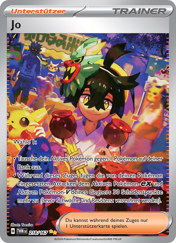 Jo 218 — Twilight Masquerade (German Pokémon TCG card)