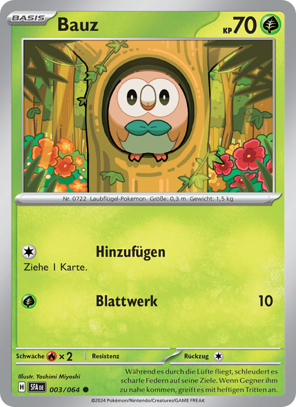 Bauz 003 — Nebel der Sagen (German Pokémon TCG card)