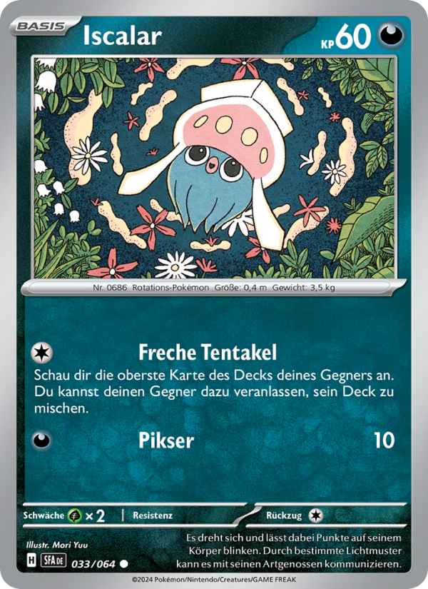 Iscalar 033 — Nebel der Sagen (German Pokémon TCG card)
