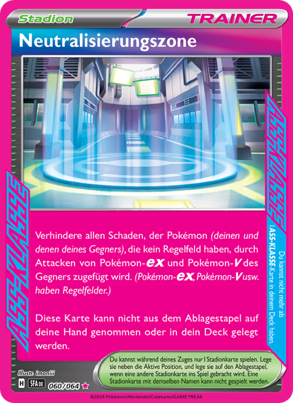 Neutralisierungszone 060 — Nebel der Sagen (German Pokémon TCG card)