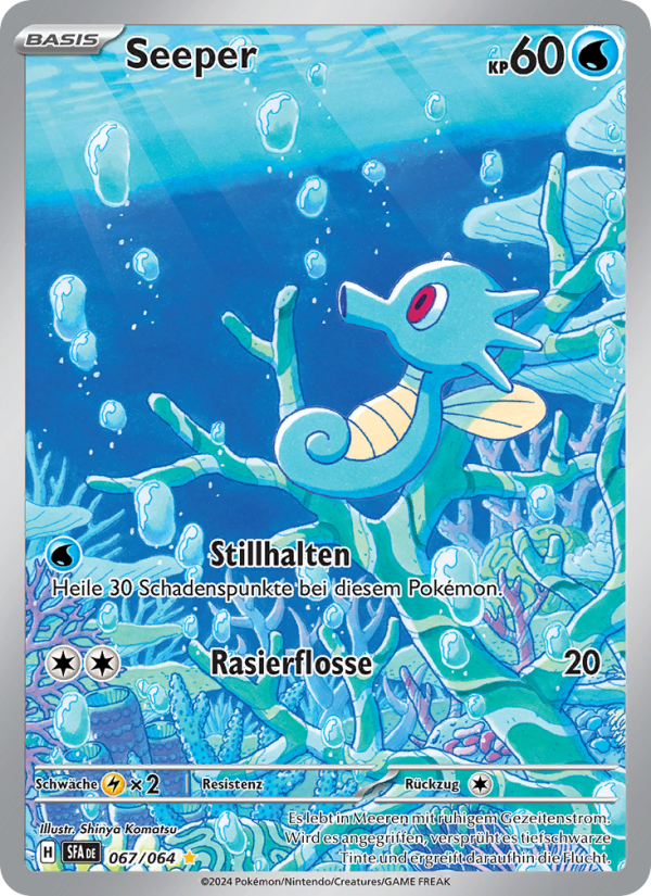 Seeper 067 — Nebel der Sagen (German Pokémon TCG card)
