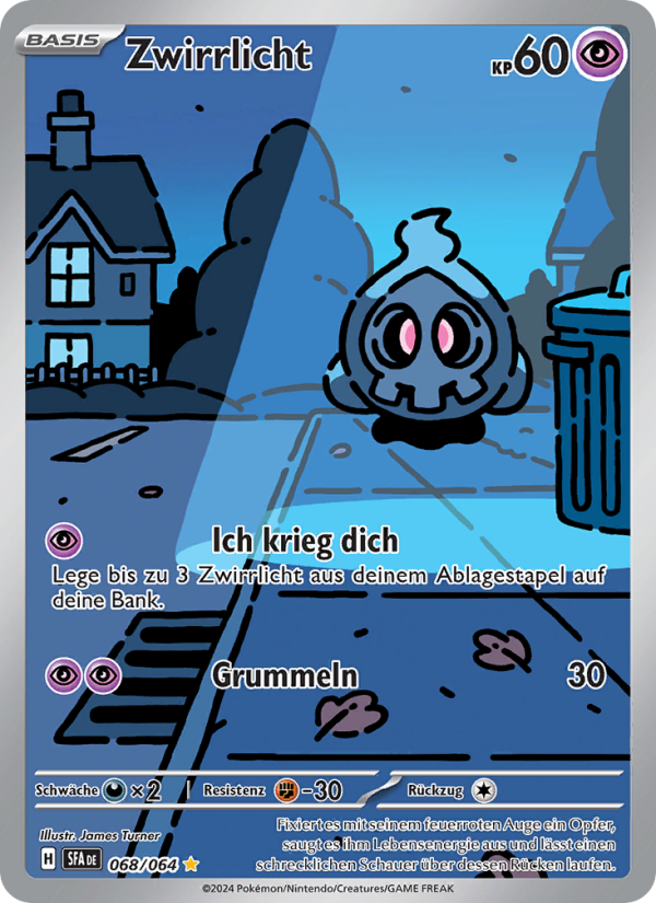 Zwirrlicht 068 — Nebel der Sagen (German Pokémon TCG card)