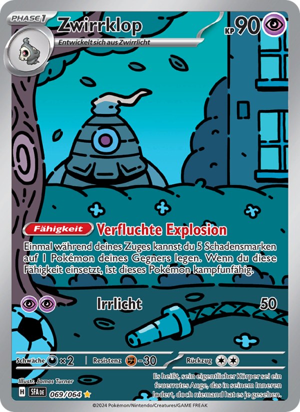 Zwirrklop 069 — Nebel der Sagen (German Pokémon TCG card)