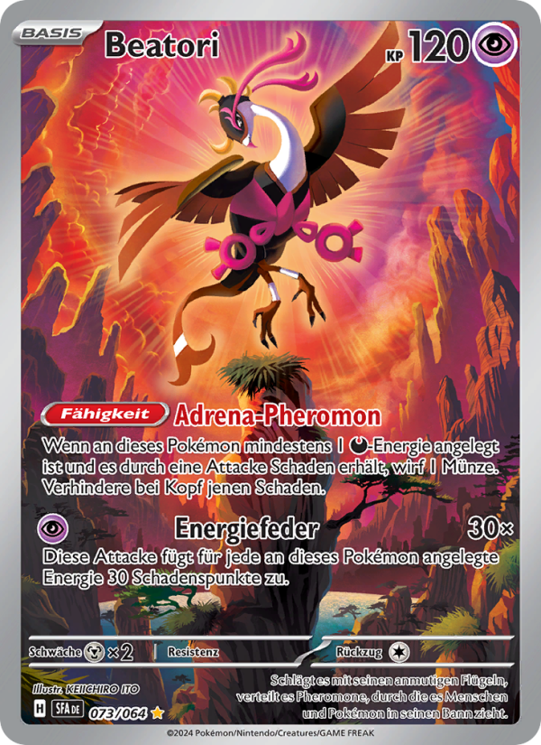 Beatori 073 — Nebel der Sagen (German Pokémon TCG card)