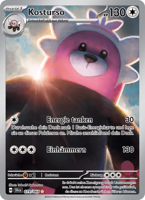 Kosturso 079 — Nebel der Sagen (German Pokémon TCG card)