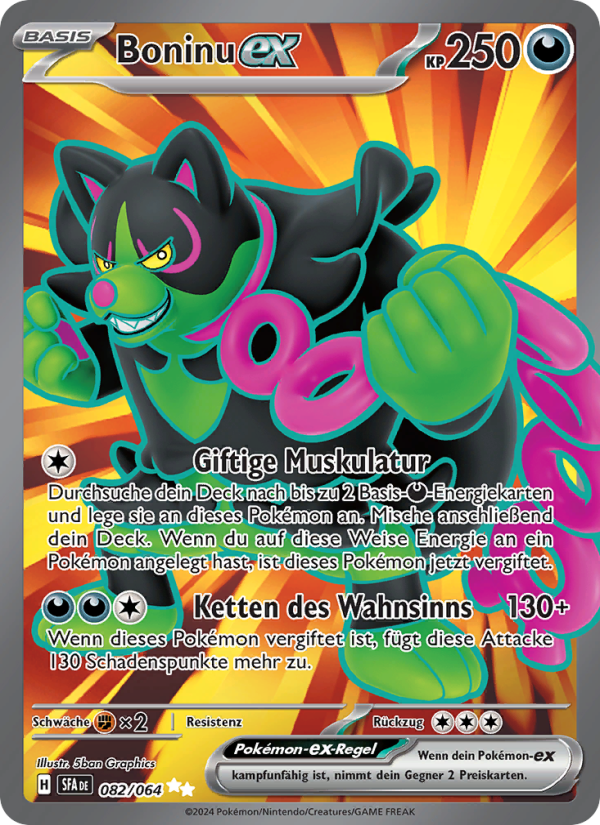 Boninu-ex 082 — Nebel der Sagen (German Pokémon TCG card)