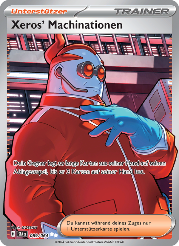 Xeros' Machinationen 089 — Nebel der Sagen (German Pokémon TCG card)