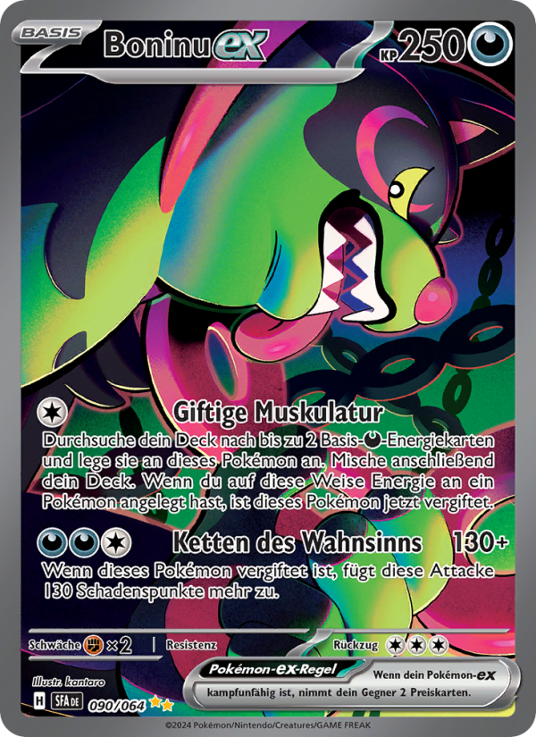 Boninu-ex 090 — Nebel der Sagen (German Pokémon TCG card)