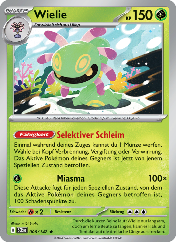 Wielie 006 — Stellar Crown (German Pokémon TCG card)