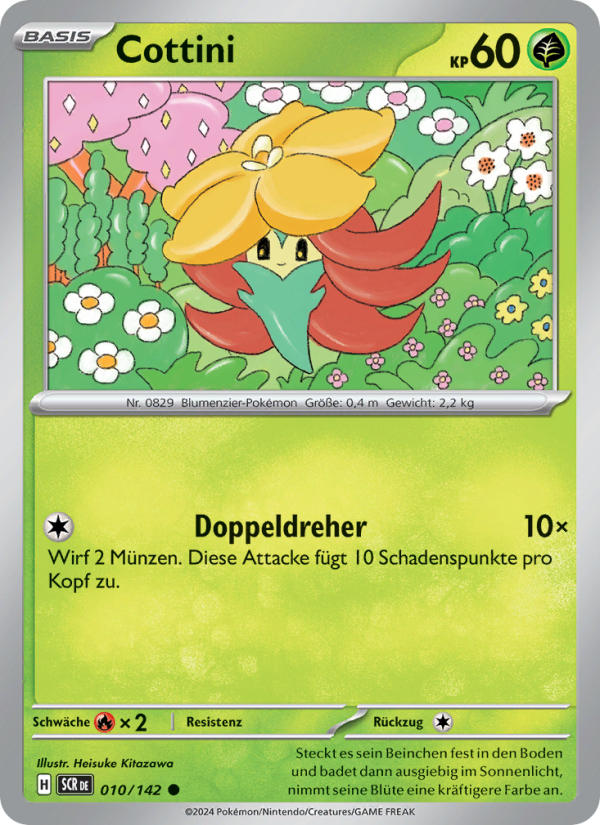 Cottini 010 — Stellar Crown (German Pokémon TCG card)