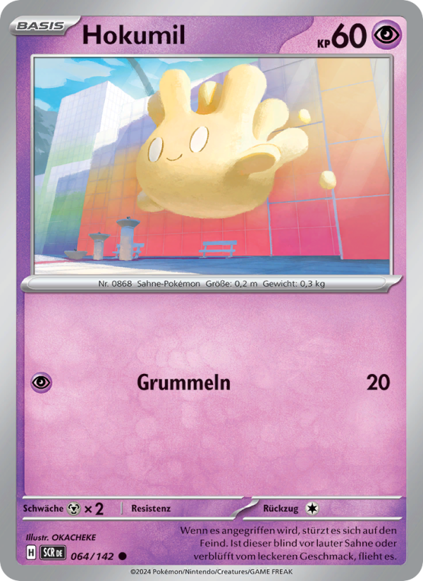 Hokumil 064 — Stellar Crown (German Pokémon TCG card)