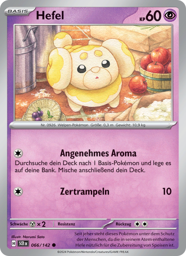 Hefel 066 — Stellar Crown (German Pokémon TCG card)
