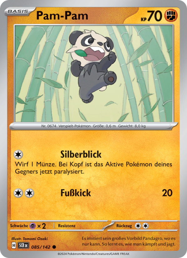 Pam-Pam 085 — Stellar Crown (German Pokémon TCG card)