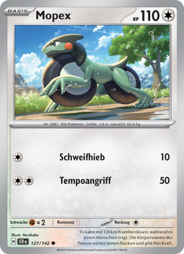 Mopex 127 — Stellar Crown (German Pokémon TCG card)