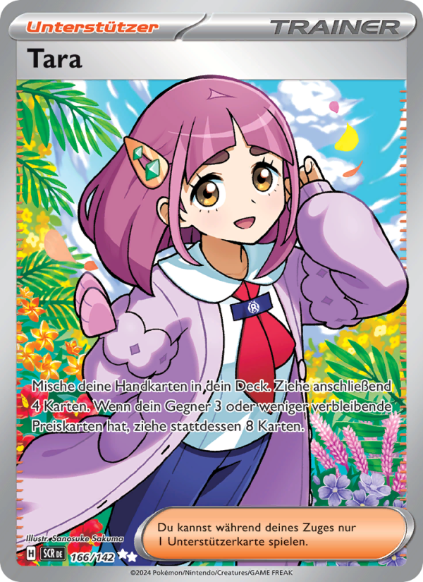 Tara 166 — Stellar Crown (German Pokémon TCG card)