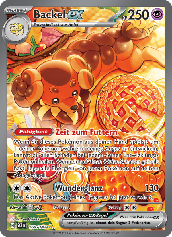 Backel-ex 169 — Stellar Crown (German Pokémon TCG card)