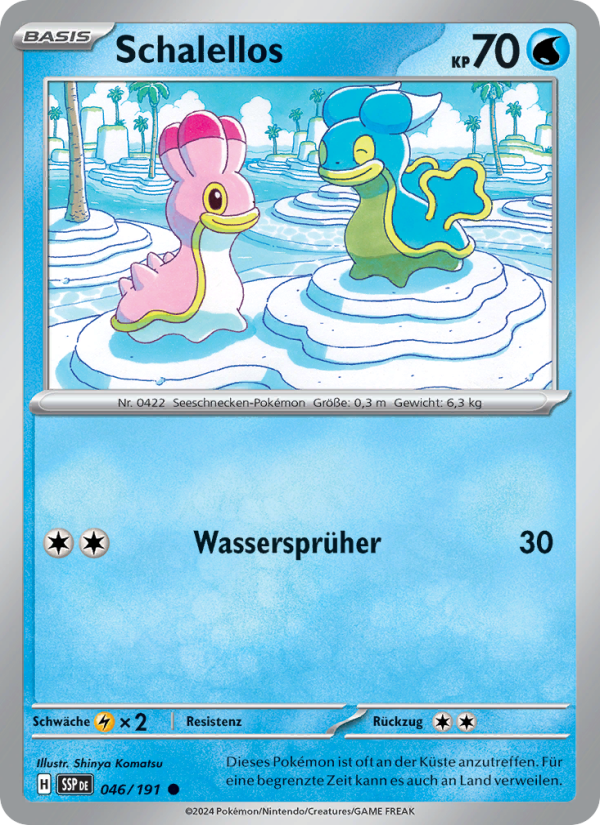 Schalellos 046 — Surging Sparks (German Pokémon TCG card)