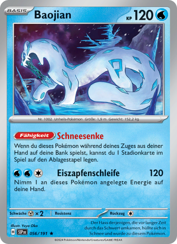 Baojian 056 — Surging Sparks (German Pokémon TCG card)