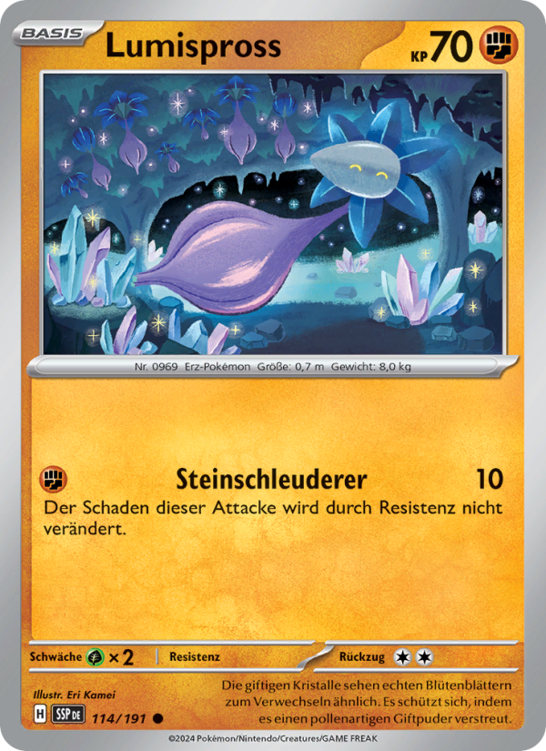 Lumispross 114 — Surging Sparks (German Pokémon TCG card)