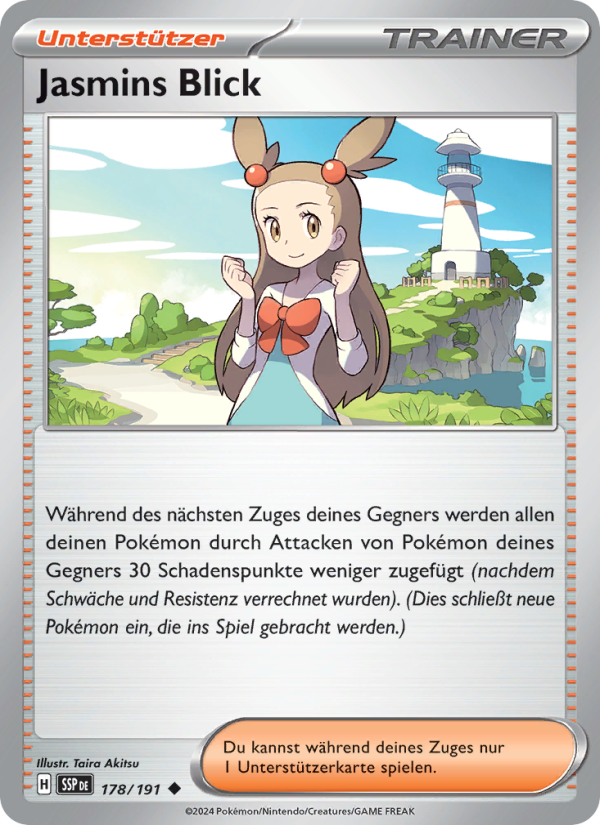 Jasmins Blick 178 — Surging Sparks (German Pokémon TCG card)